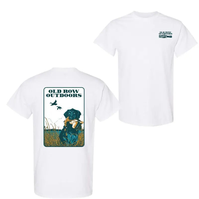 Old Row Outdoors Dog Hunting 2 Side - Adult & Kids T-Shirts, Sweatshirts & Hoodies apparel design preview 1
