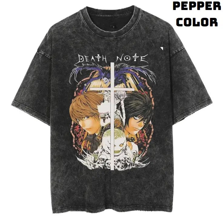 Old School Vintage Ryuk Death Note Anime Manga Top - Adult & Kids T-Shirts, Sweatshirts & Hoodies apparel design preview 1