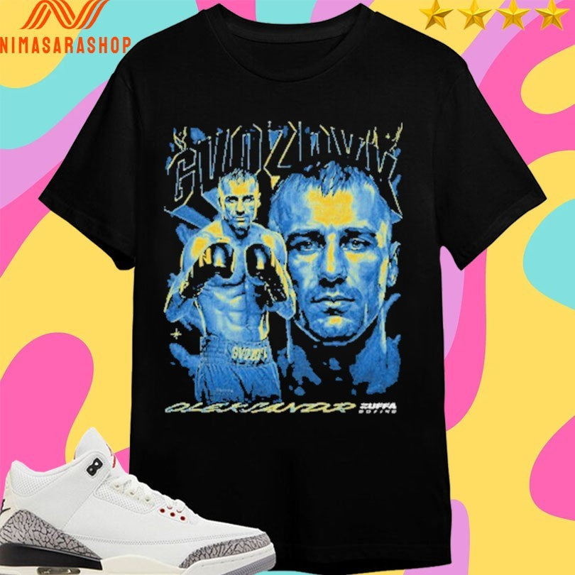 Oleksandr Gvozdyk Zuffa Boxing Vintage - Adult & Kids T-Shirts, Sweatshirts & Hoodies apparel design preview 1