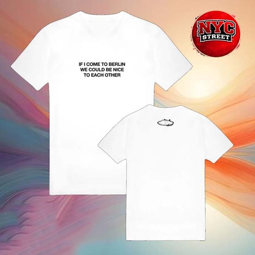 Olivia Dean Nice To Each Other Berlin Two Sided - Adult & Kids T-Shirts, Sweatshirts & Hoodies apparel design preview 1