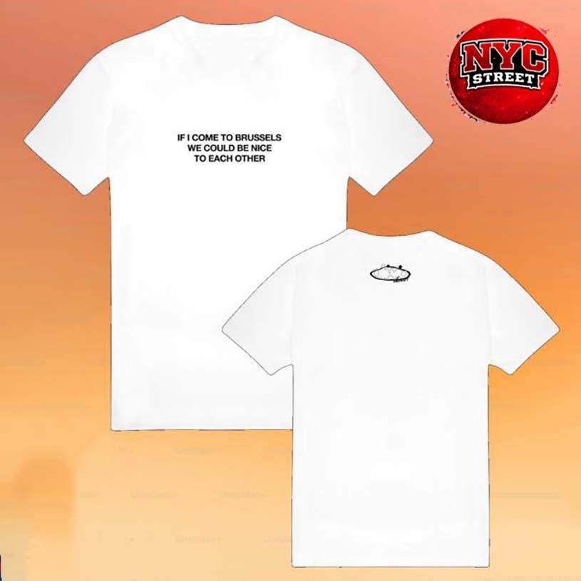 Olivia Dean Nice To Each Other Brussels Two Sided - Adult & Kids T-Shirts, Sweatshirts & Hoodies apparel design preview 1