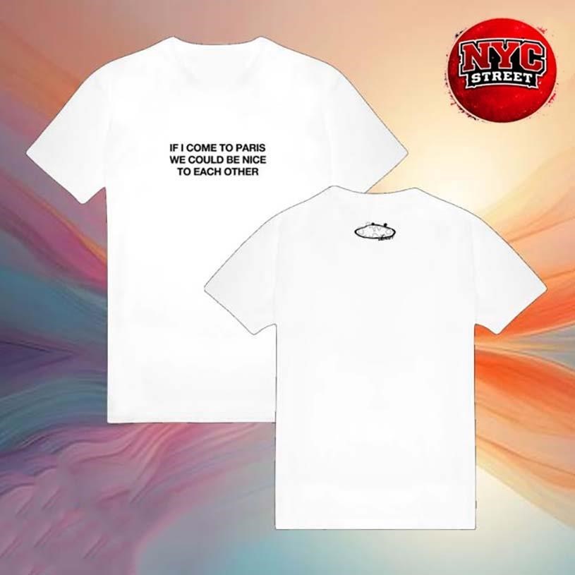 Olivia Dean Nice To Each Other Paris Two Sided - Adult & Kids T-Shirts, Sweatshirts & Hoodies apparel design preview 1