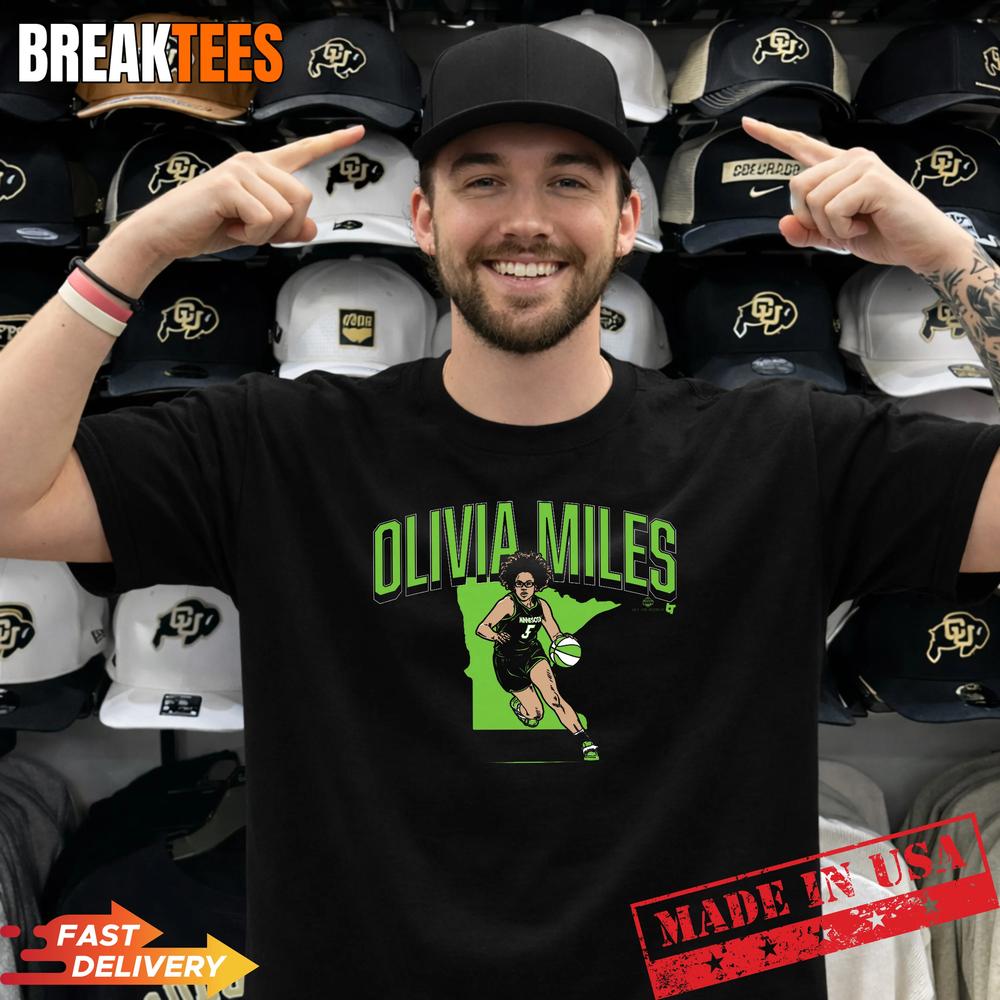 Olivia Miles State Star Minnesota Basketball - Adult & Kids T-Shirts, Sweatshirts & Hoodies apparel design preview 1