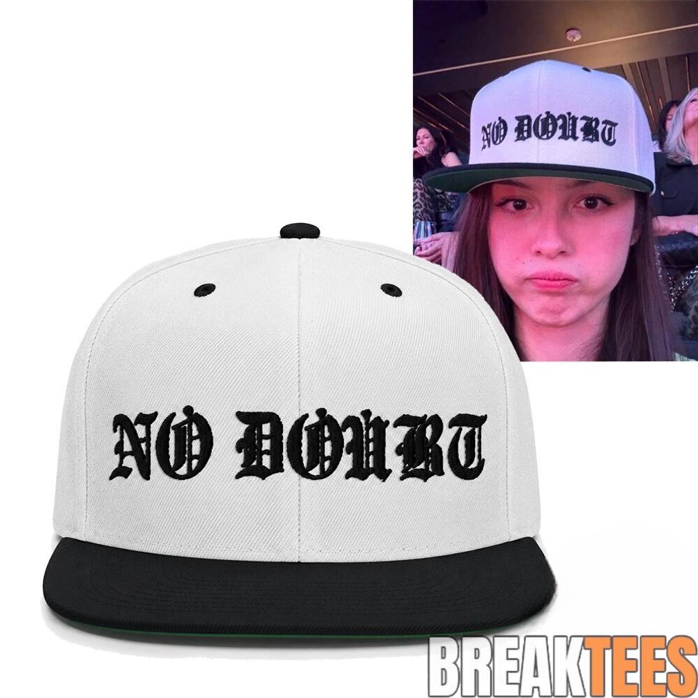 Olivia Rodrigo No Doubt Snapback Hat - Adult & Kids T-Shirts, Sweatshirts & Hoodies apparel design preview 1
