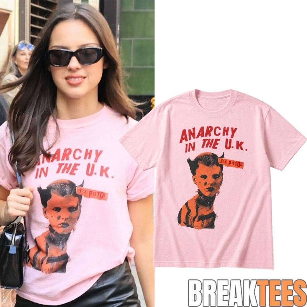 Olivia Rodrigo Sex Pistols Anarchy In The UK - Adult & Kids T-Shirts, Sweatshirts & Hoodies apparel design preview 1