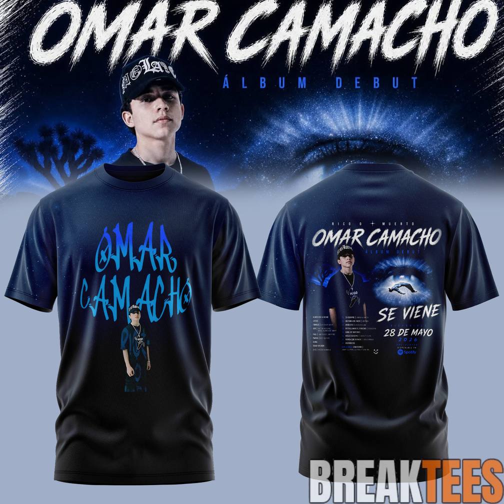 Omar Camacho 'OC1' Album Debut - Adult & Kids T-Shirts, Sweatshirts & Hoodies apparel design preview 1