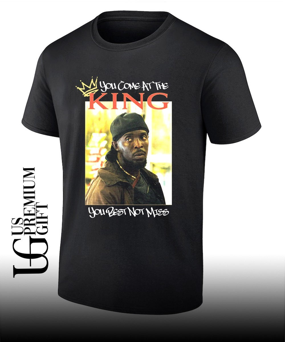Omar Little You Come At The King Best Not Miss - Adult & Kids T-Shirts, Sweatshirts & Hoodies apparel design preview 1