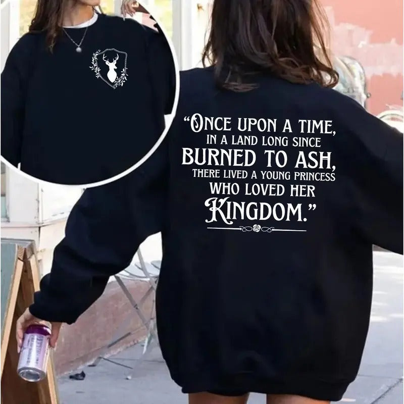 Once Upon Time Throne Glass Tog Sarah J Maas Kingdom - Adult & Kids T-Shirts, Sweatshirts & Hoodies apparel design preview 1