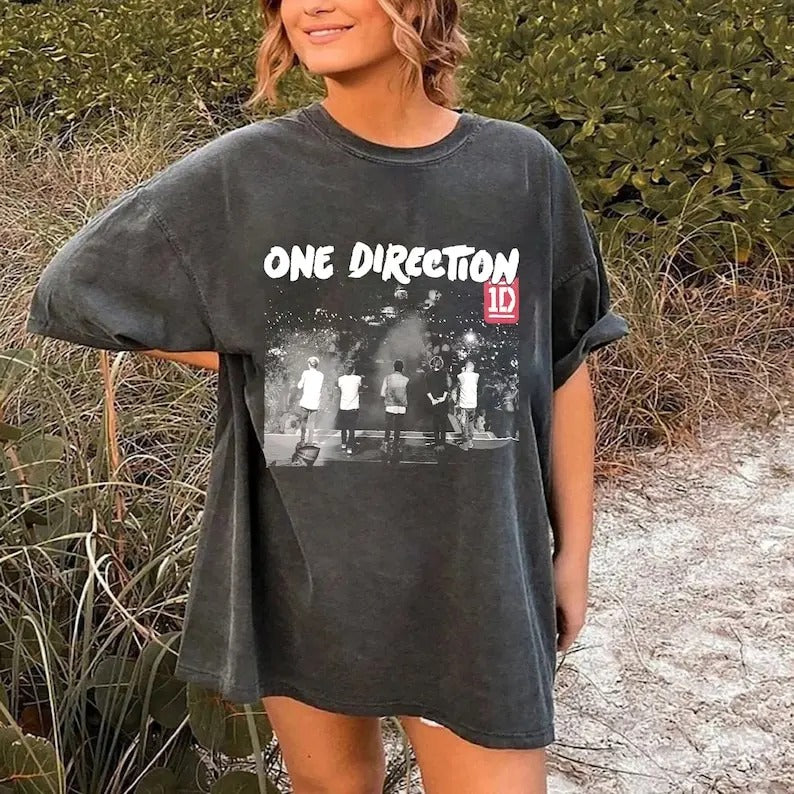 One Direction Tour 2023 Music Albums - Adult & Kids T-Shirts, Sweatshirts & Hoodies apparel design preview 1