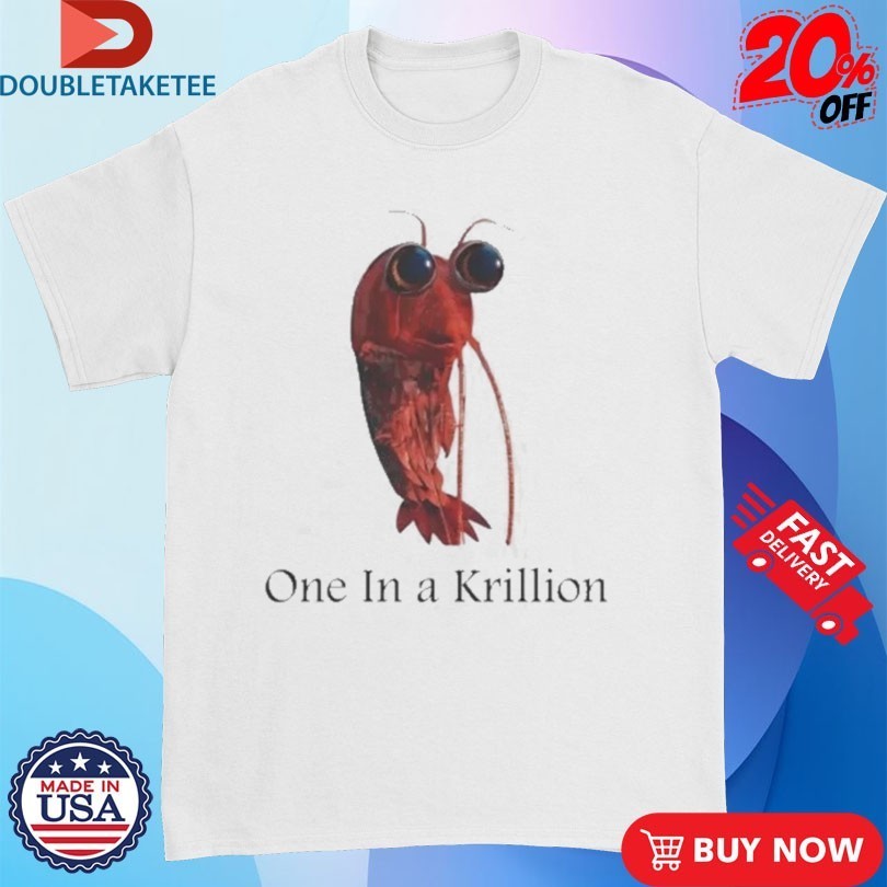 One In A Krillion Shrimp - Adult & Kids T-Shirts, Sweatshirts & Hoodies apparel design preview 1