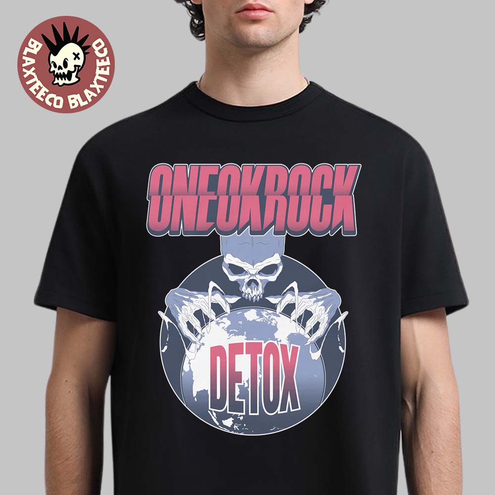 One OK Rock Detox World Skeleton - Adult & Kids T-Shirts, Sweatshirts & Hoodies apparel design preview 1