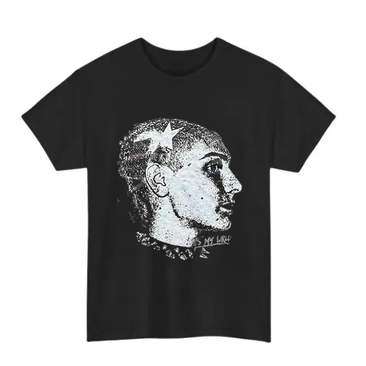 One Is My World Abstract Human Face Size S 3XL Top - Adult & Kids T-Shirts, Sweatshirts & Hoodies apparel design preview 1