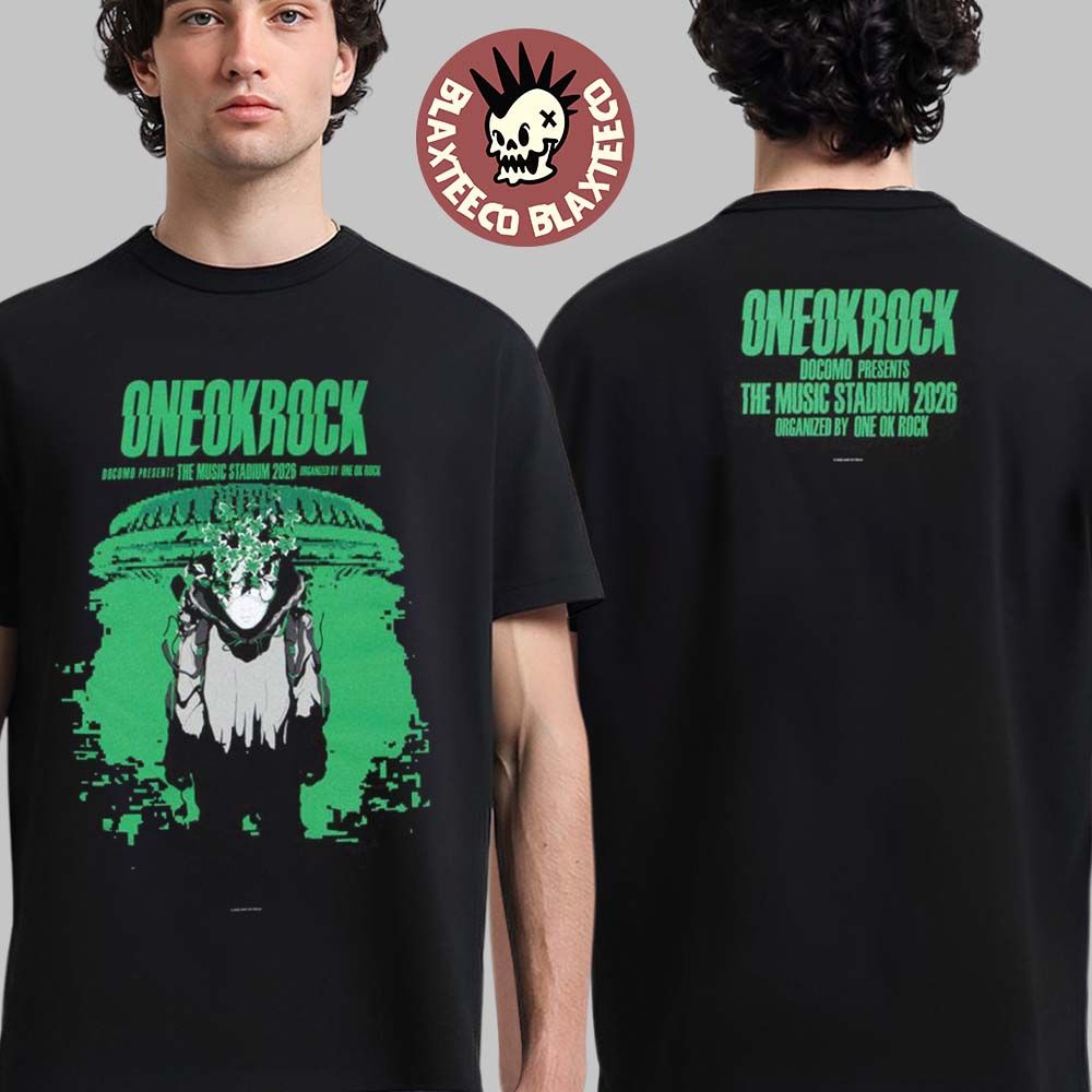 One Ok Rock Docomo Presents The Music Stadium 2026 - Adult & Kids T-Shirts, Sweatshirts & Hoodies apparel design preview 1