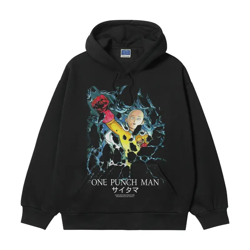 One Punch Man "Saitama" Heavyweight Vintage Cotton - Adult & Kids T-Shirts, Sweatshirts & Hoodies apparel design preview 1