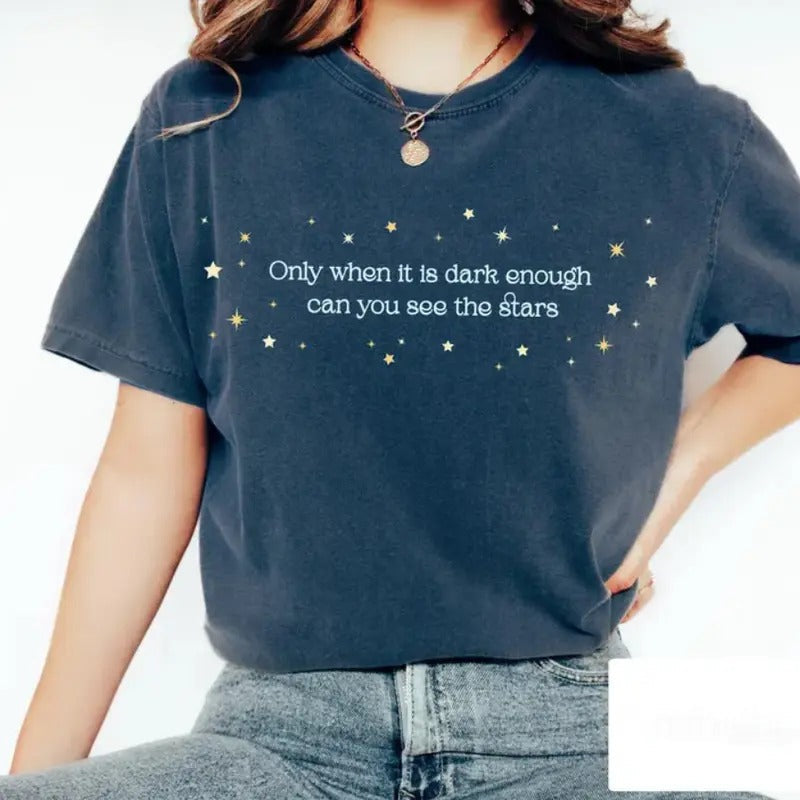 Only When Is Dark Enough Can You See Stars Kamala - Adult & Kids T-Shirts, Sweatshirts & Hoodies apparel design preview 1