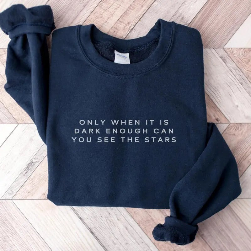 Only When 'S Dark Enough Can You See Stars Kamala - Adult & Kids T-Shirts, Sweatshirts & Hoodies apparel design preview 1