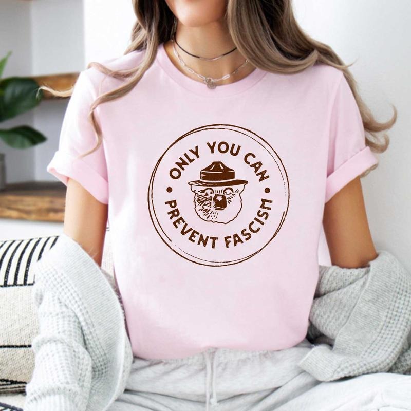 Only You Can Prevent Fascism Protest Defund DOGE Musk - Adult & Kids T-Shirts, Sweatshirts & Hoodies apparel design preview 1