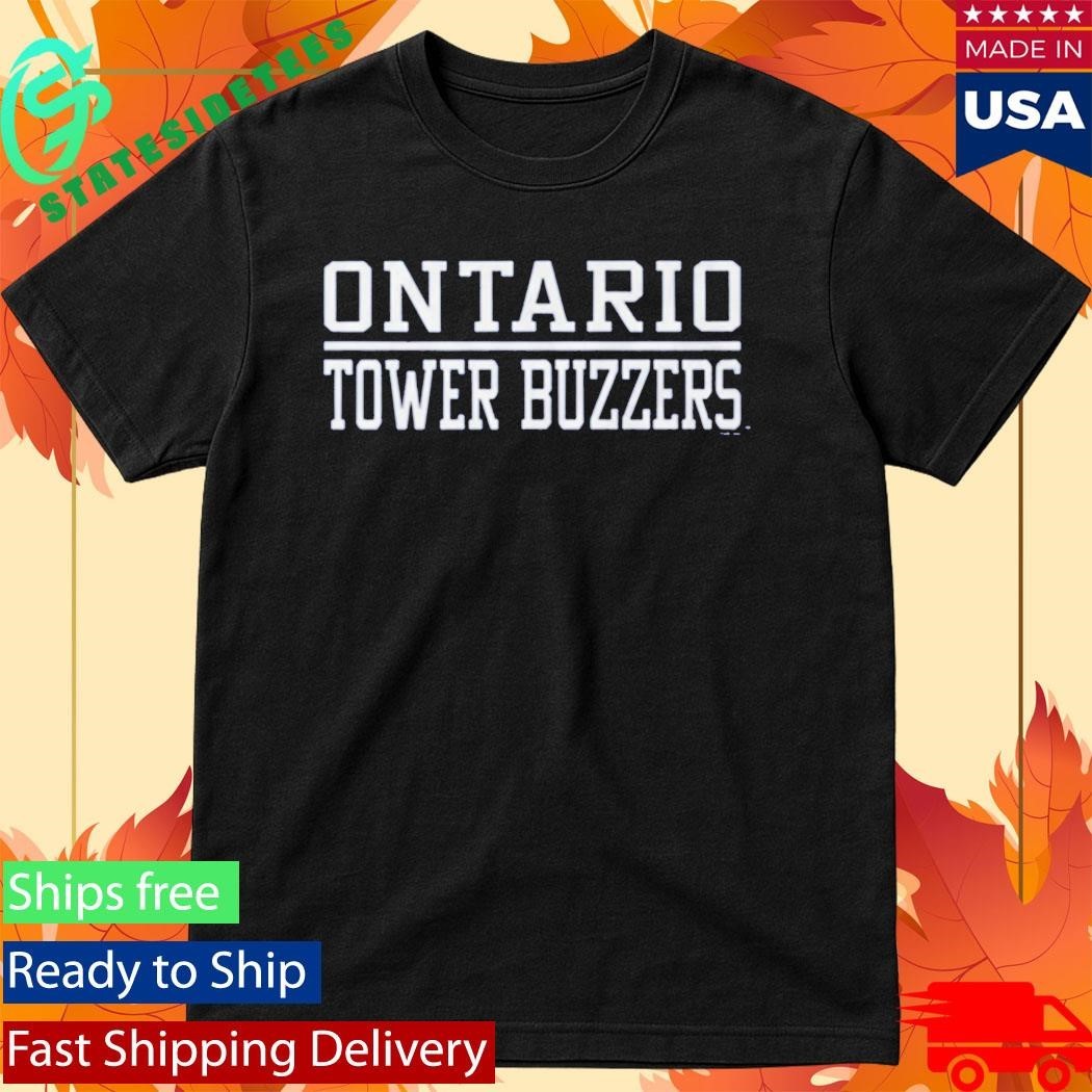Ontario Tower Buzzers Logo Text - Adult & Kids T-Shirts, Sweatshirts & Hoodies apparel design preview 1