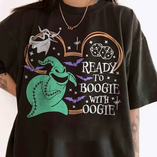Oogie Boogie Bash 2024 Ready Nightmare Before Parks - Adult & Kids T-Shirts, Sweatshirts & Hoodies apparel design preview 1
