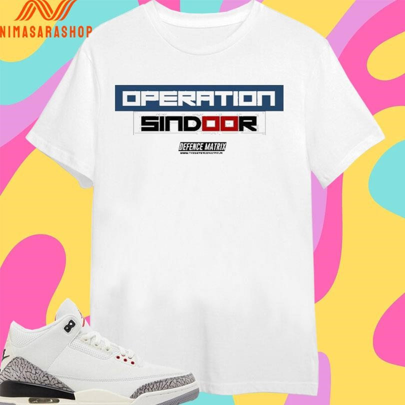 Operation Sindoor Defence Matrix - Adult & Kids T-Shirts, Sweatshirts & Hoodies apparel design preview 1