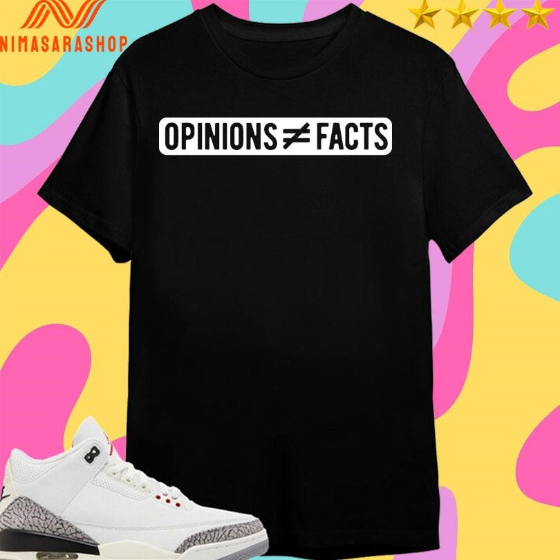 Opinions Do Not Equal Facts - Adult & Kids T-Shirts, Sweatshirts & Hoodies apparel design preview 1