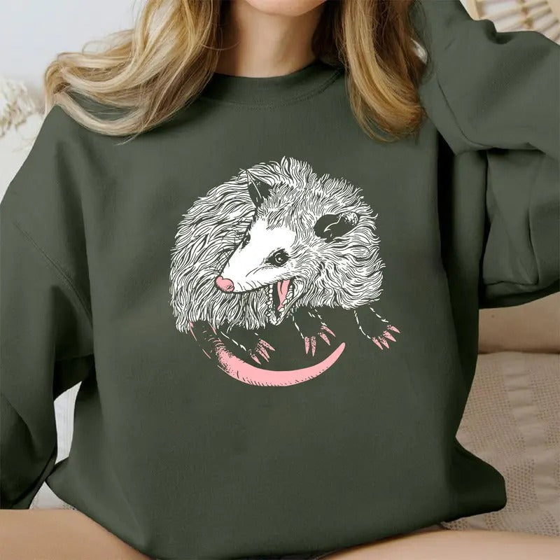 Opossum Lover Cute Fall - Adult & Kids T-Shirts, Sweatshirts & Hoodies apparel design preview 1