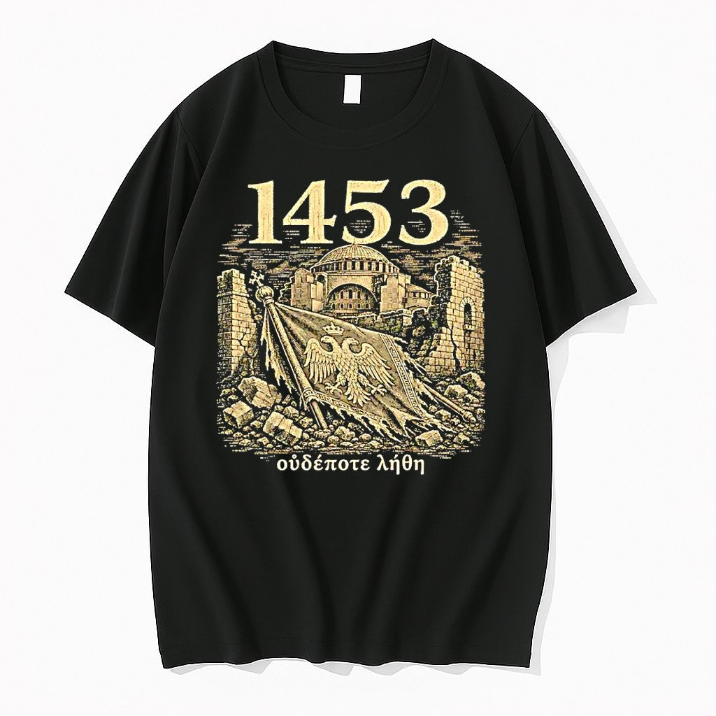 Original 1453 Fall Of Constantinople Byzantine Eagle - Adult & Kids T-Shirts, Sweatshirts & Hoodies apparel design preview 1