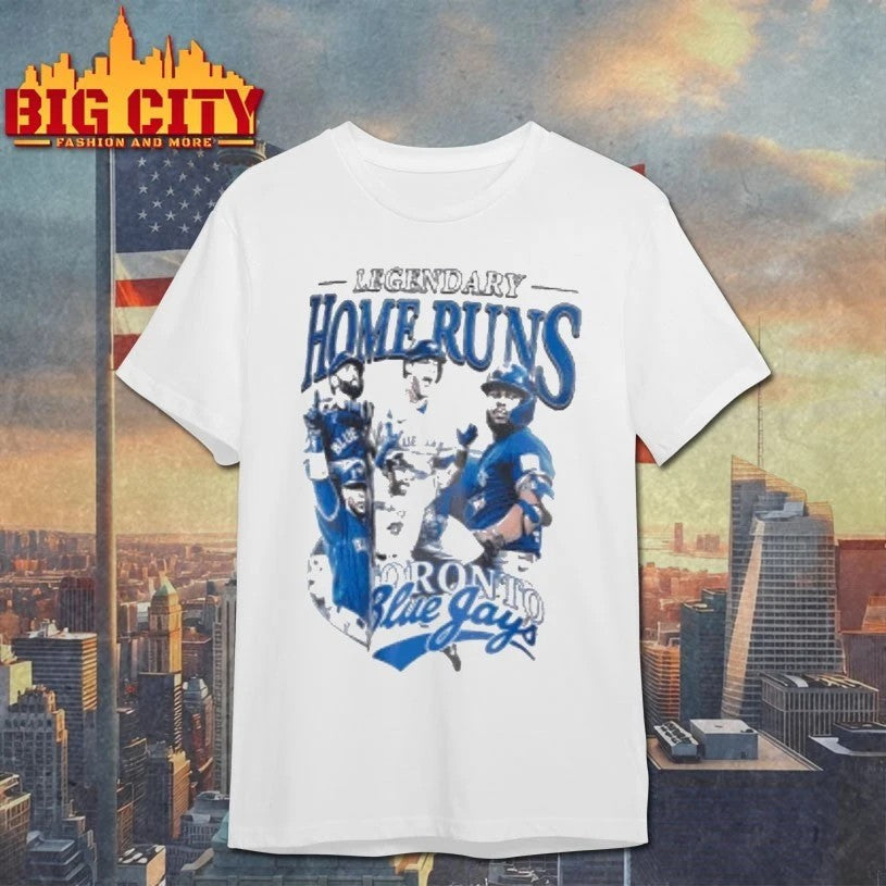 Original 2026 Toronto Blue Jays Legendary Home Runs - Adult & Kids T-Shirts, Sweatshirts & Hoodies apparel design preview 1