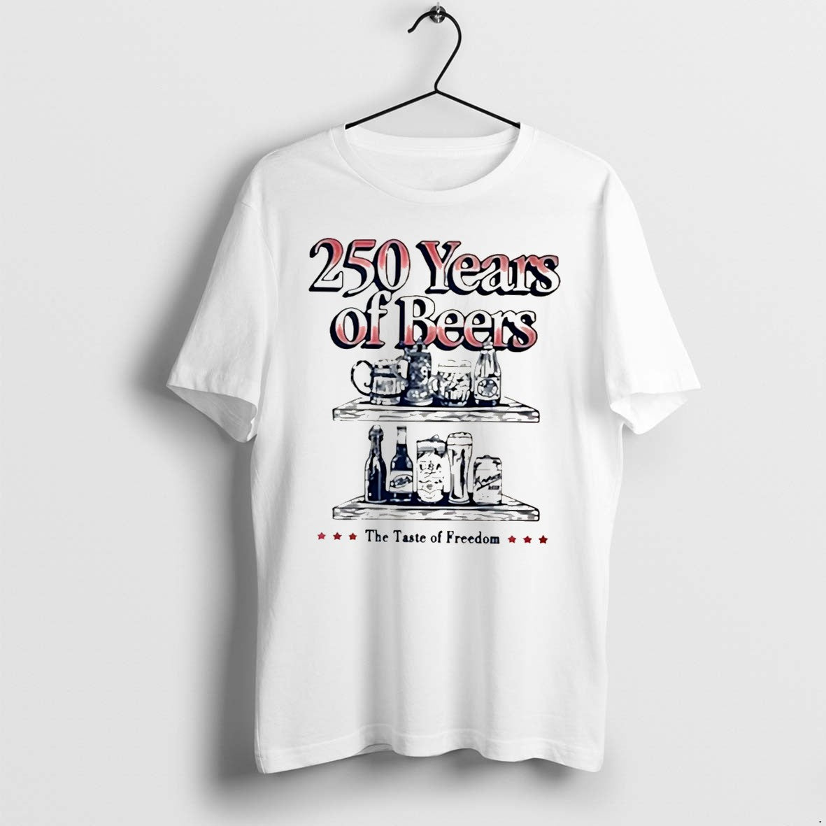 Original 250 Years Of Beers Pocket The Taste Freedom - Adult & Kids T-Shirts, Sweatshirts & Hoodies apparel design preview 1