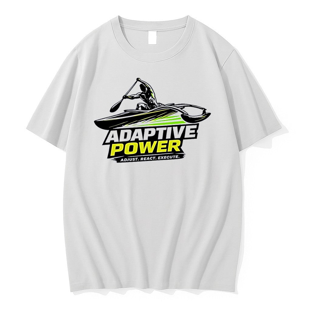 Original Adaptive Power Outrigger Paddler Kayak - Adult & Kids T-Shirts, Sweatshirts & Hoodies apparel design preview 1