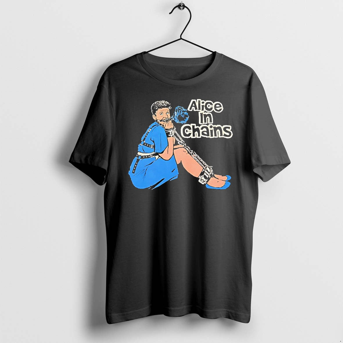 Original Alice Brady Bunch In Chains Cartoon Jpg - Adult & Kids T-Shirts, Sweatshirts & Hoodies apparel design preview 1
