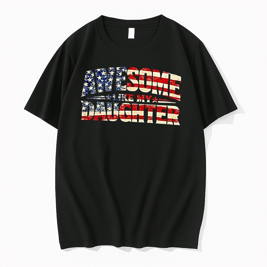 Original American Flag Distressed Awesome Like My - Adult & Kids T-Shirts, Sweatshirts & Hoodies apparel design preview 1