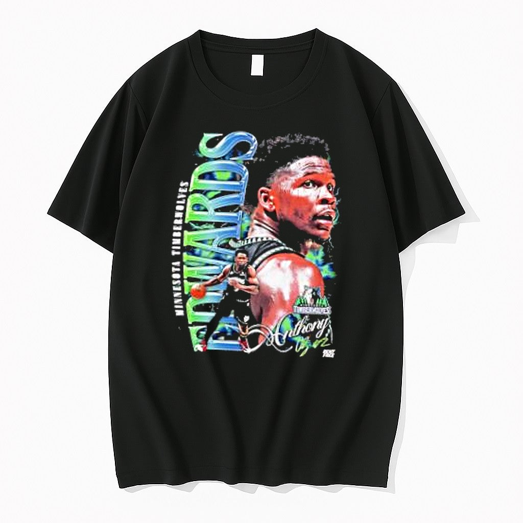 Original Anthony Edwards Minnesota Timberwolves Nba - Adult & Kids T-Shirts, Sweatshirts & Hoodies apparel design preview 1