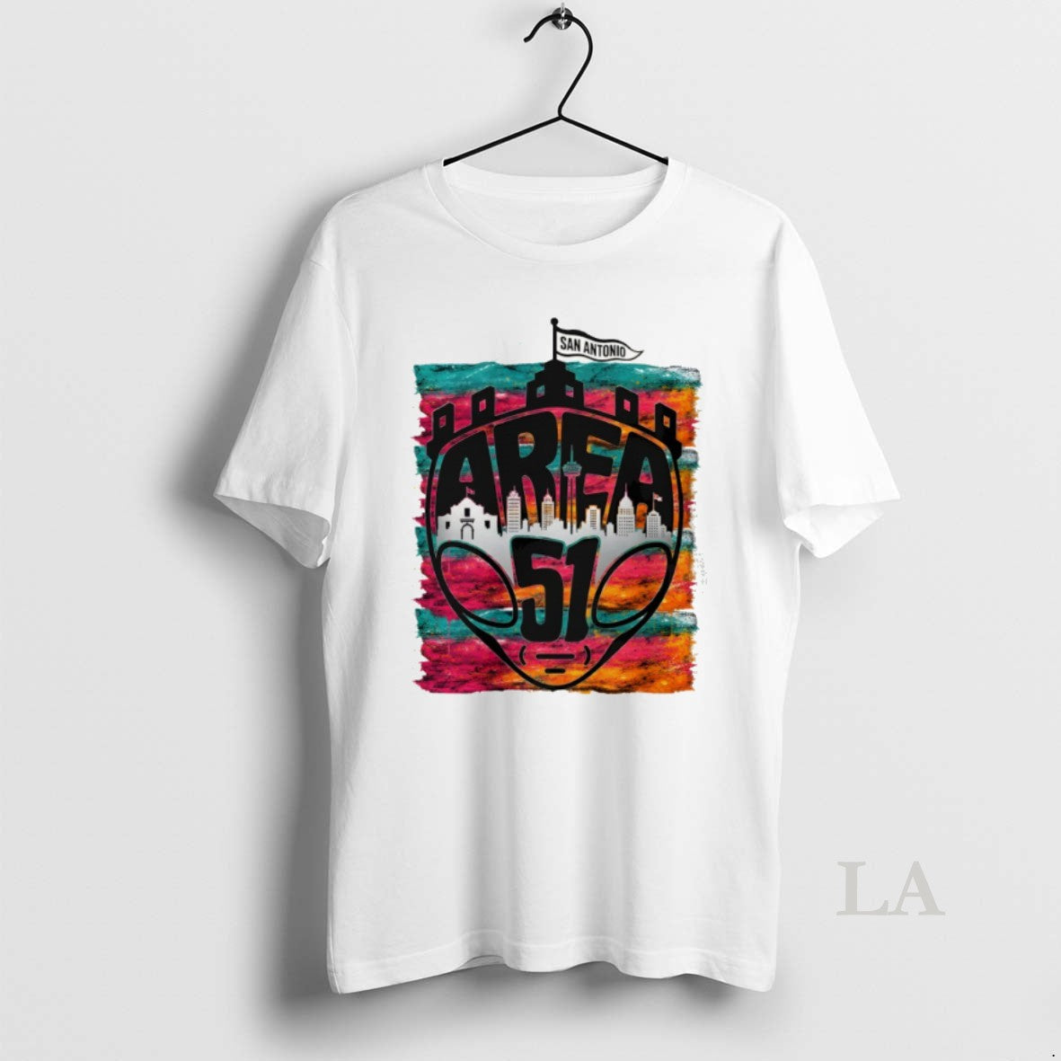 Original Area 51 Fiesta Spurs Victor Wembanyama San - Adult & Kids T-Shirts, Sweatshirts & Hoodies apparel design preview 1
