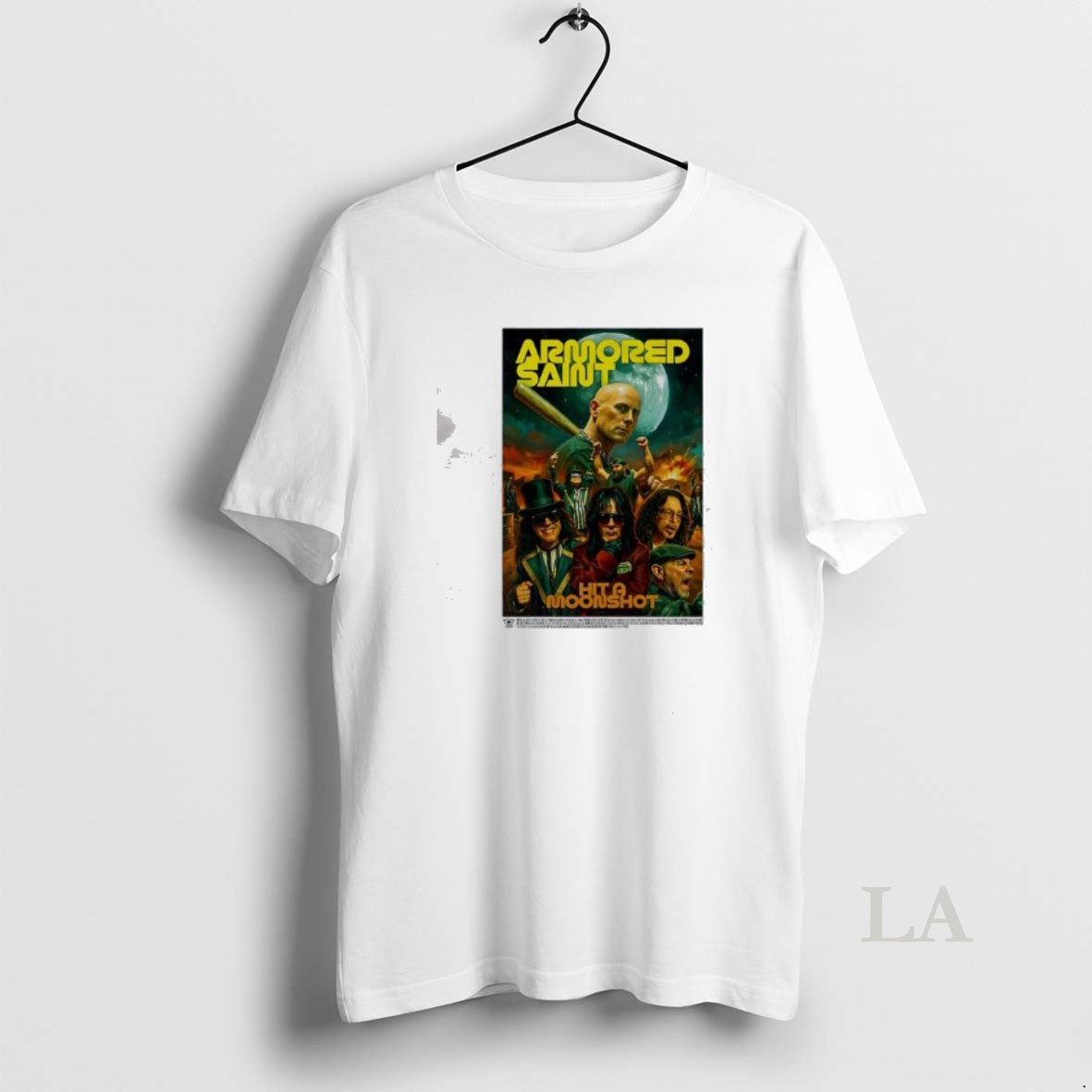 Original Armored Saint Hit A Moonshot Heavy Metal - Adult & Kids T-Shirts, Sweatshirts & Hoodies apparel design preview 1