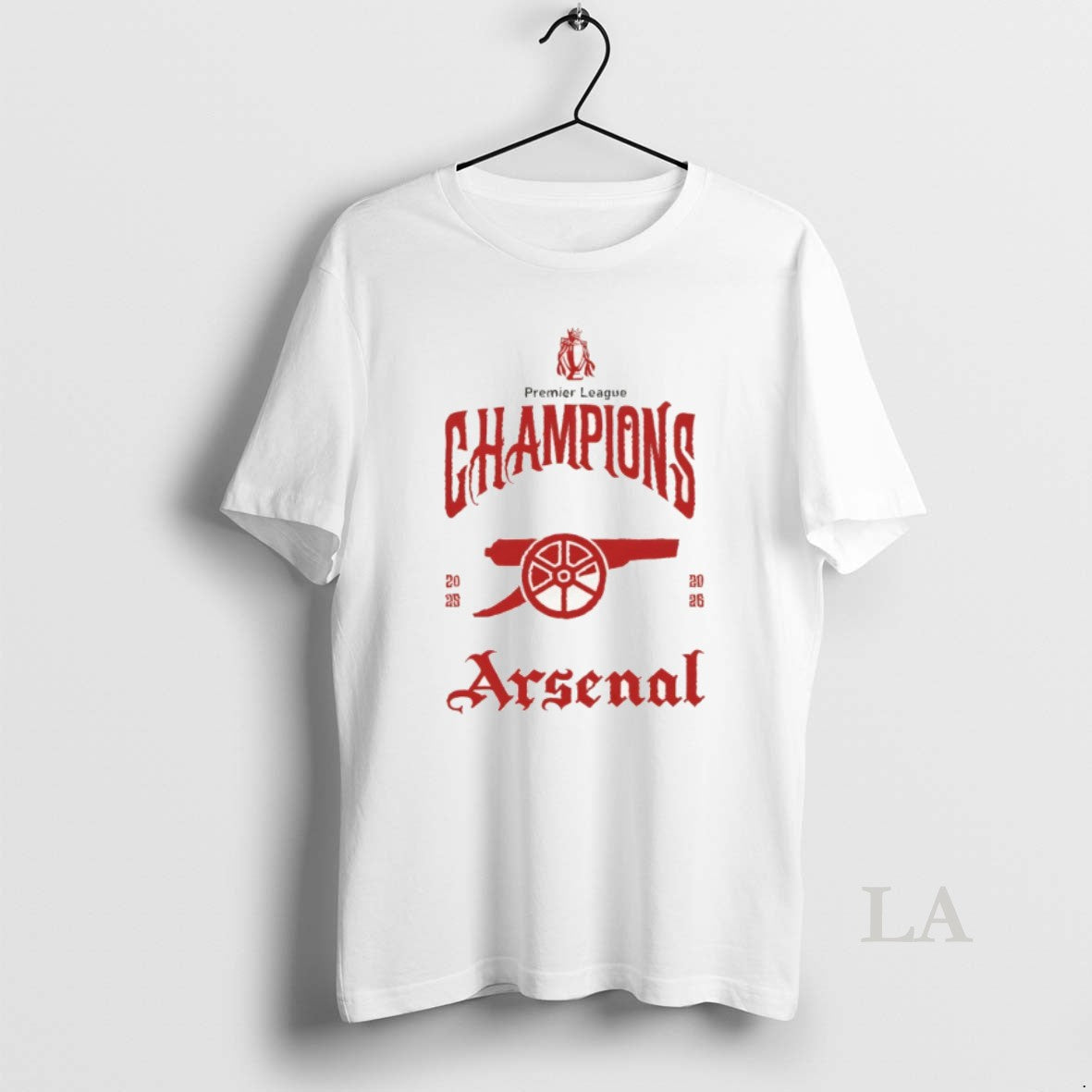 Original Arsenal Fc Premier League Champions 2025 26 - Adult & Kids T-Shirts, Sweatshirts & Hoodies apparel design preview 1