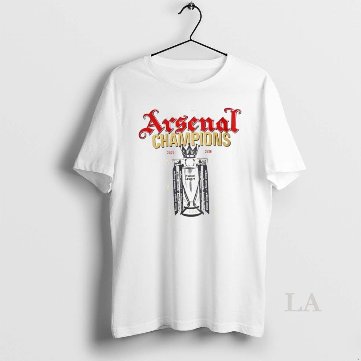 Original Arsenal Fc Premier League Champions 25 26 - Adult & Kids T-Shirts, Sweatshirts & Hoodies apparel design preview 1