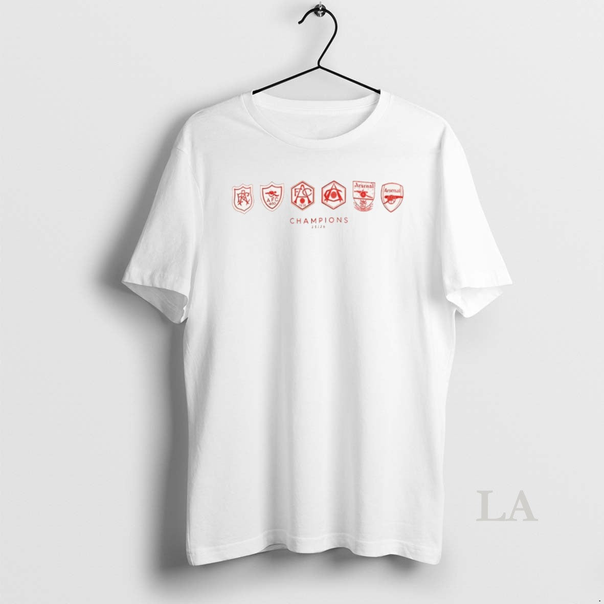Original Arsenal Fc Where We Belong Champions 25 26 - Adult & Kids T-Shirts, Sweatshirts & Hoodies apparel design preview 1