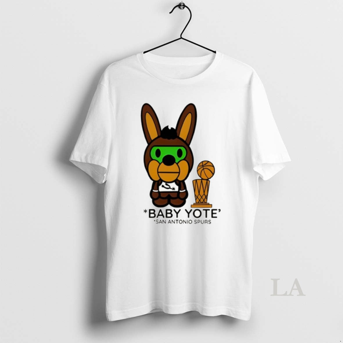 Original Baby Yote San Antonio Spurs Basketball Cup - Adult & Kids T-Shirts, Sweatshirts & Hoodies apparel design preview 1