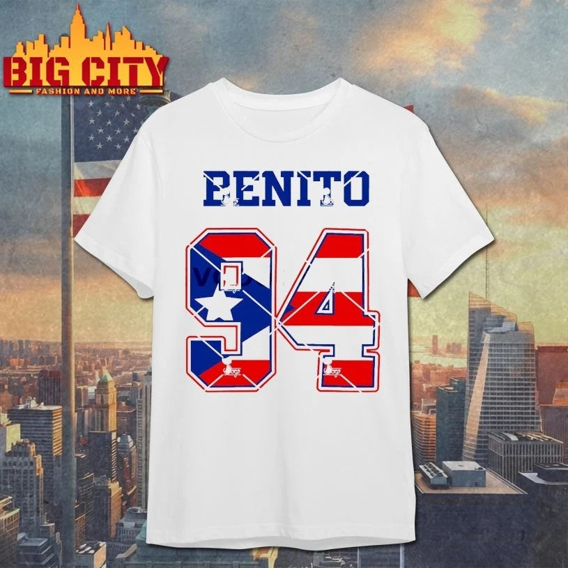 Original Benito 94 Puerto Rico Flag - Adult & Kids T-Shirts, Sweatshirts & Hoodies apparel design preview 1
