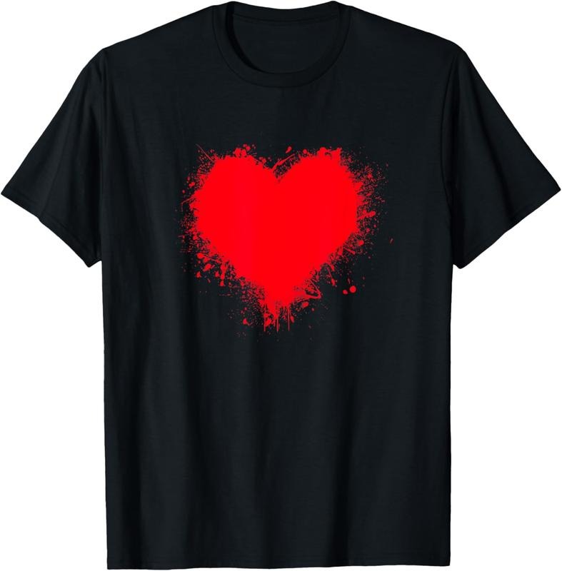Original Big Red Heart Summer Streetwear - Adult & Kids T-Shirts, Sweatshirts & Hoodies apparel design preview 1
