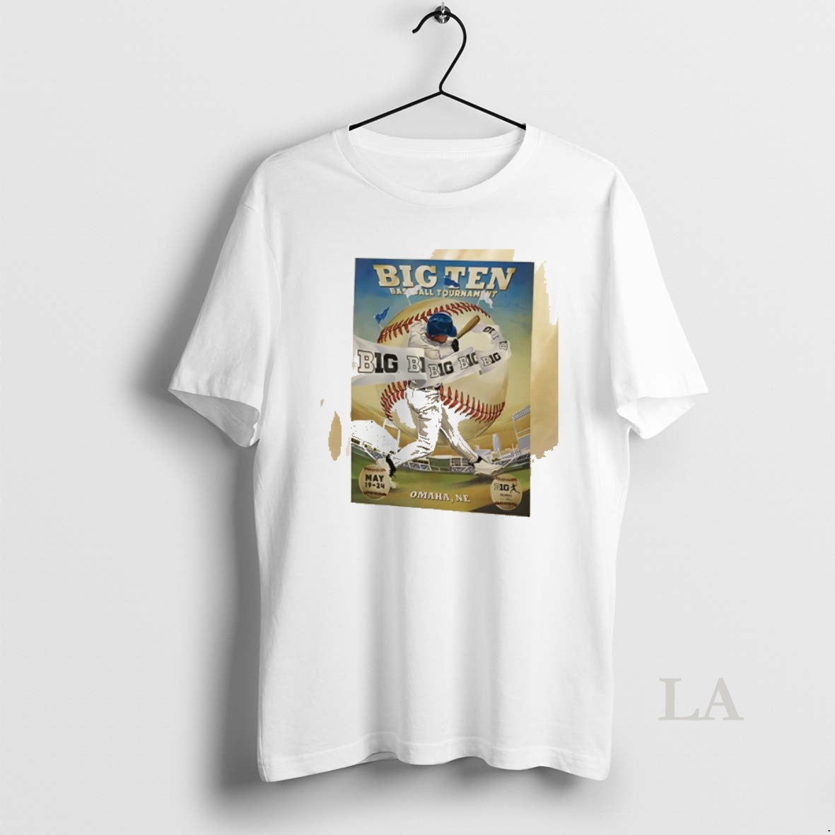 Original Big Ten Baseball Tournament 2026 - Adult & Kids T-Shirts, Sweatshirts & Hoodies apparel design preview 1