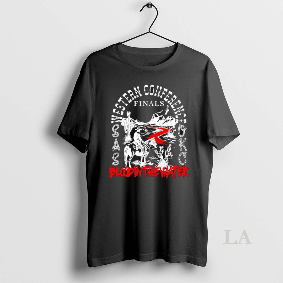 Original Blood In The Water Western Conference Finals - Adult & Kids T-Shirts, Sweatshirts & Hoodies apparel design preview 1