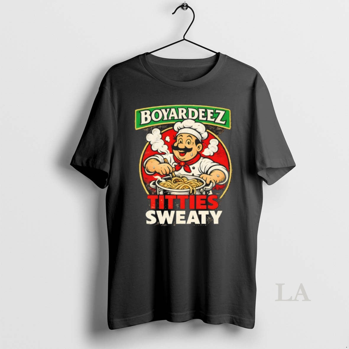 Original Boyardeez Titties Sweaty - Adult & Kids T-Shirts, Sweatshirts & Hoodies apparel design preview 1