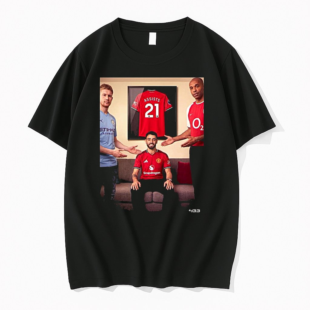 Original Bruno Fernandes Manchester United 2025 2026 - Adult & Kids T-Shirts, Sweatshirts & Hoodies apparel design preview 1