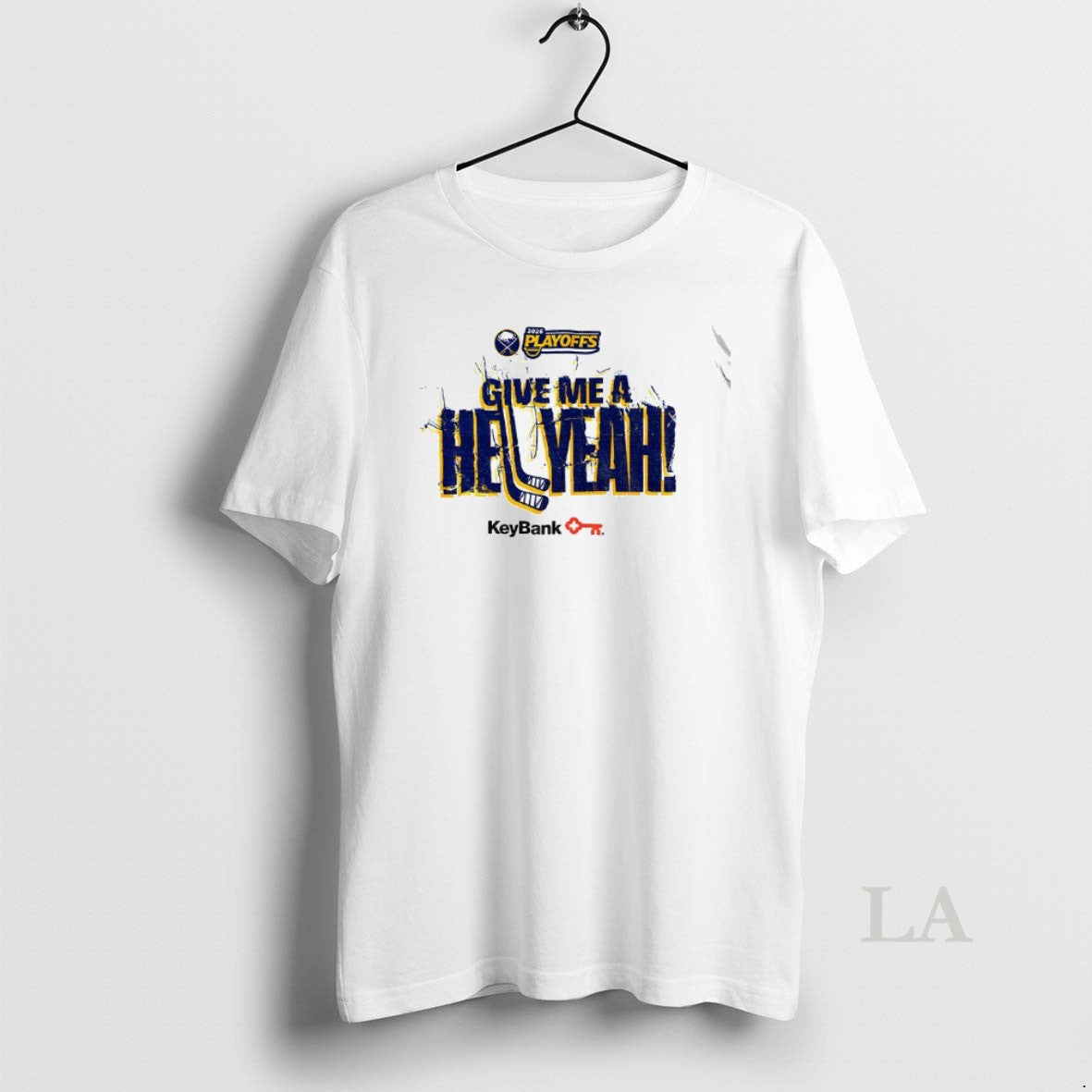 Original Buffalo Sabres Hockey Give Me A Hell Yeah - Adult & Kids T-Shirts, Sweatshirts & Hoodies apparel design preview 1
