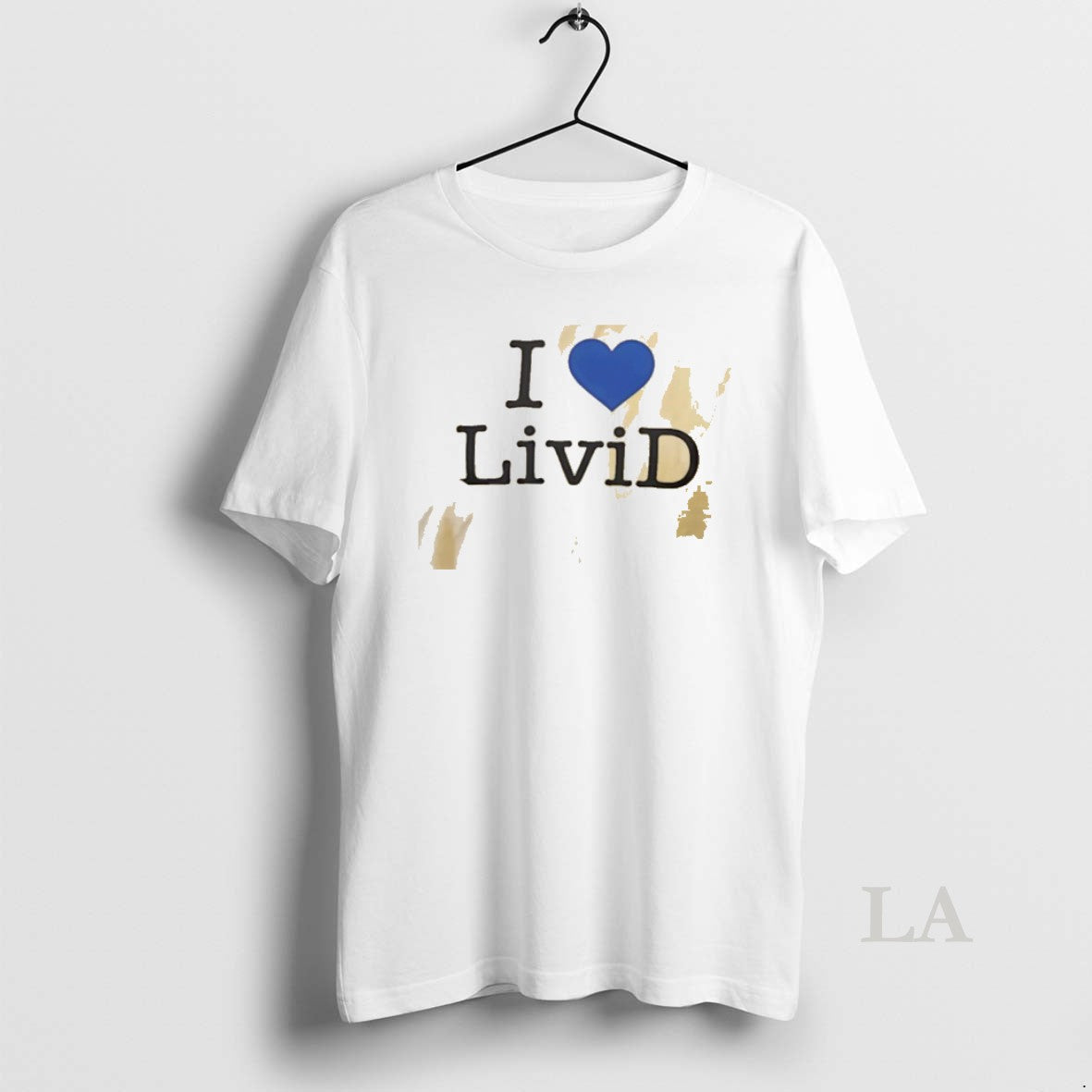 Original Dan Abrams Wearing I Love Livid - Adult & Kids T-Shirts, Sweatshirts & Hoodies apparel design preview 1