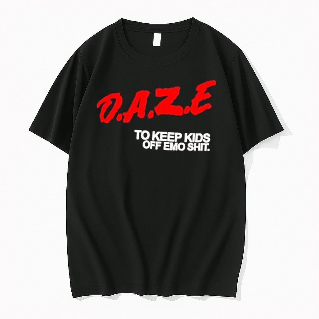 Original Daze To Keep Kids Off Emo Shit Jpg - Adult & Kids T-Shirts, Sweatshirts & Hoodies apparel design preview 1