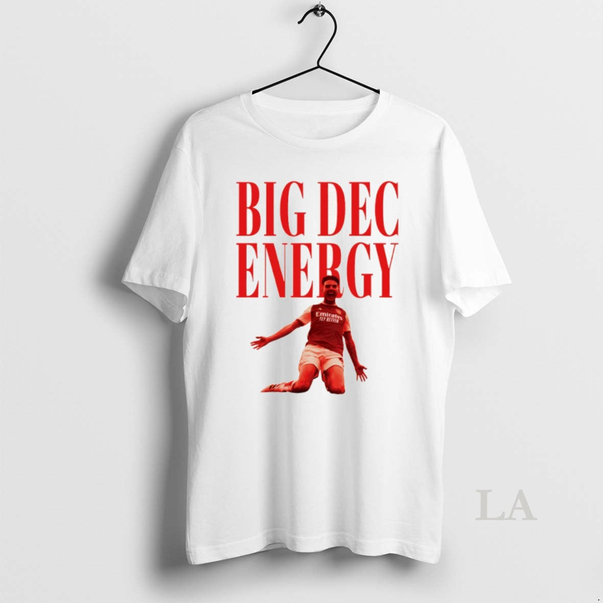Original Declan Rice Big Dec Energy Arsenal Fc - Adult & Kids T-Shirts, Sweatshirts & Hoodies apparel design preview 1