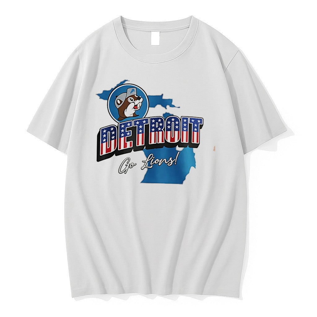 Original Detroit Lions Buc Ees Go Patriotic Jpg - Adult & Kids T-Shirts, Sweatshirts & Hoodies apparel design preview 1